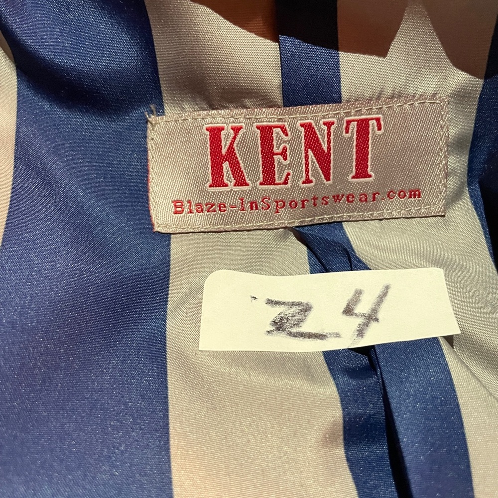 KENT Blaze-In Sportswear Blazer with Red Lion Embroidery on Inside Pocket.